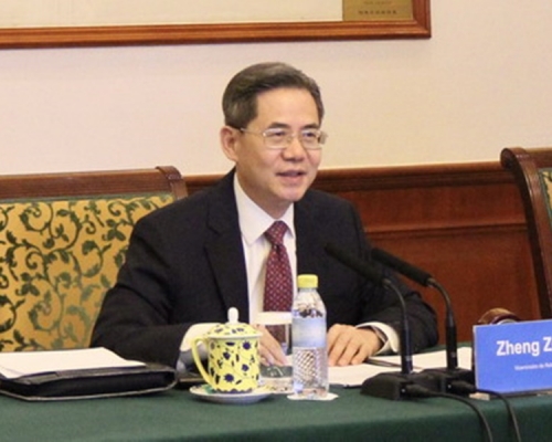 中國外交部副部長鄭澤光。網圖