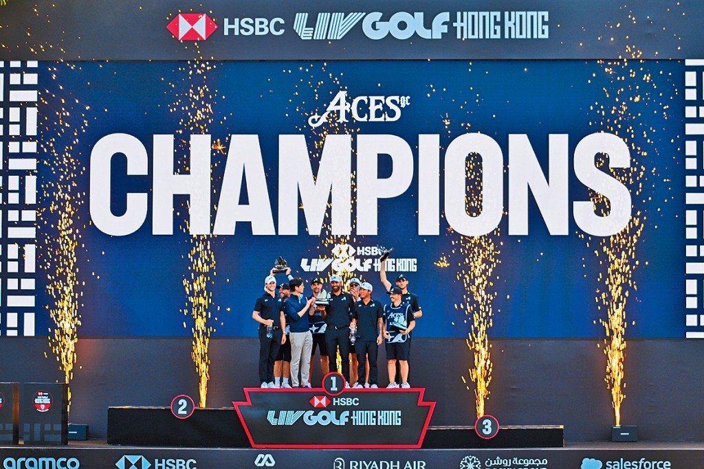 4Aces GC勇奪團體賽冠軍。