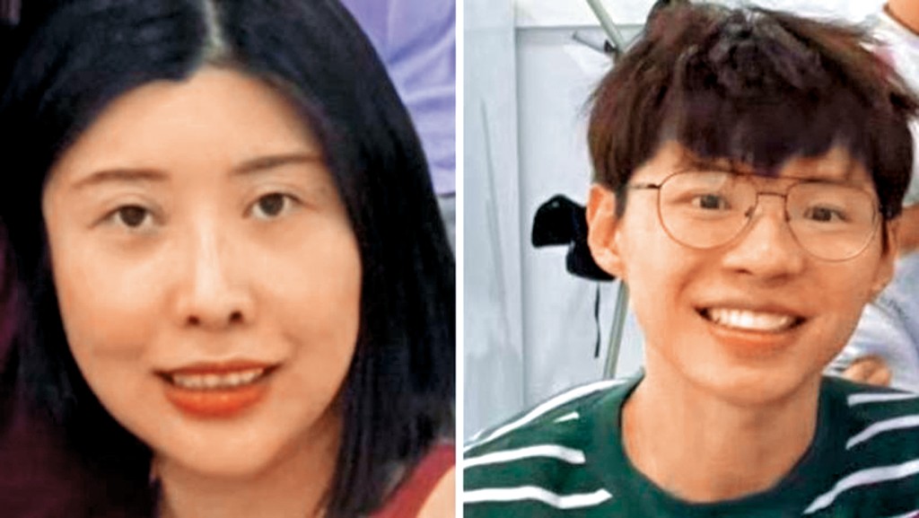 女死者李卓君与丈夫陈家宝(译音)。