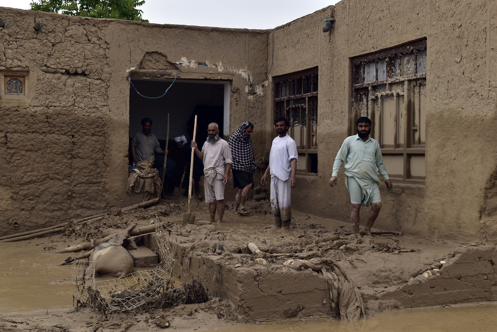 阿富汗北部暴雨成災，釀至少153人死。美聯社