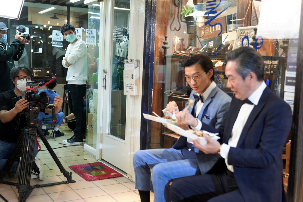 Kenny大讚關爸爸拍攝時表現專業。