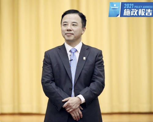 港大校長張翔指,未來會更好利用大學國際化的優勢。資料圖片