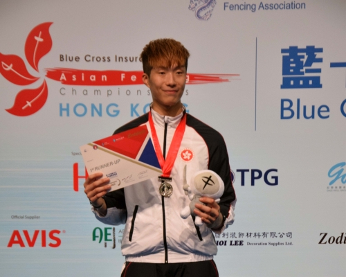 張家朗一七年曾在亞博舉行的亞錦賽獲獎，十一月底將重返亞博出戰香港公開賽。資料圖片