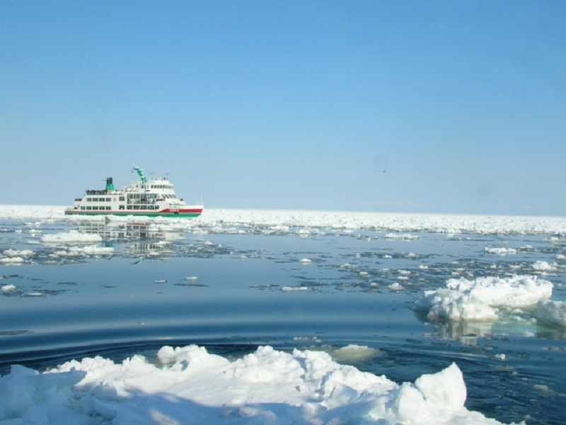 北海道海面可能不再復見浮冰。網上圖片