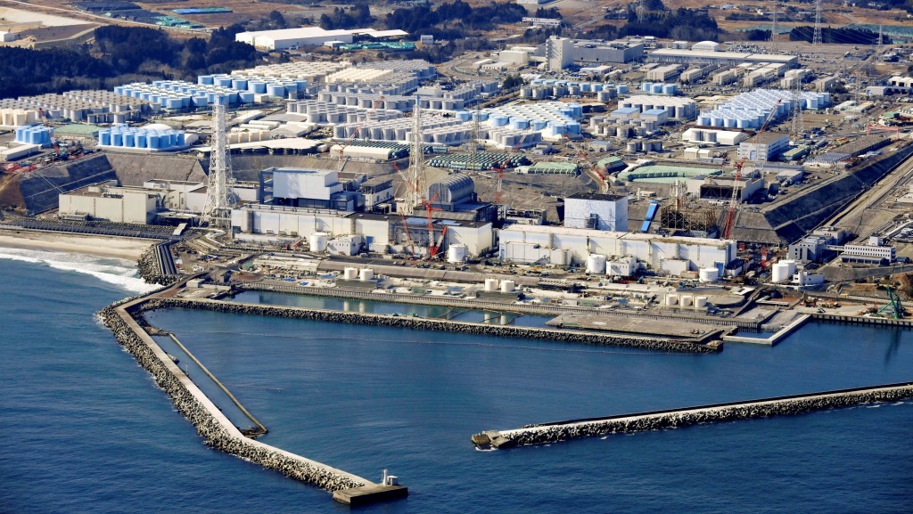 福島第一核電站。 路透社
