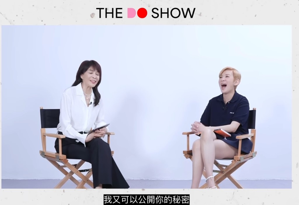 郑裕玲最新一集的「The Do Show」访问了吴君如。