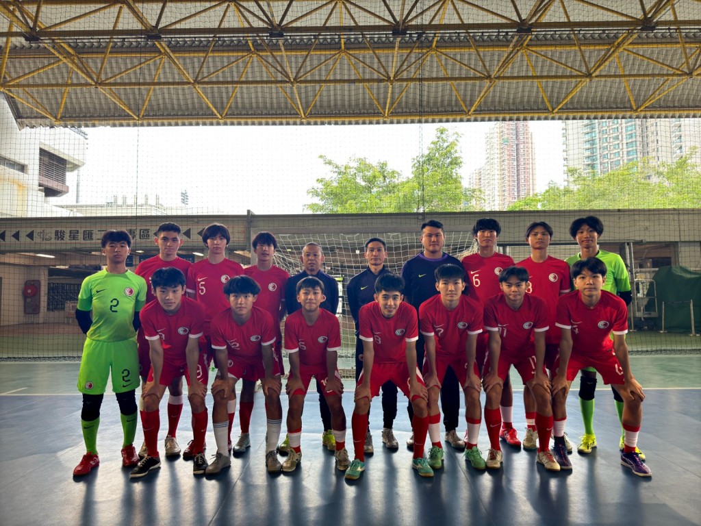 香港男子U17五人足球代表隊。 香港男子U17五人足球代表隊。