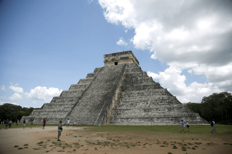 马雅遗迹奇琴伊察（Chichen Itza）。（美联社）