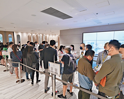 黃竹坑揚海入票人士中,有三成有意購入多於1伙。