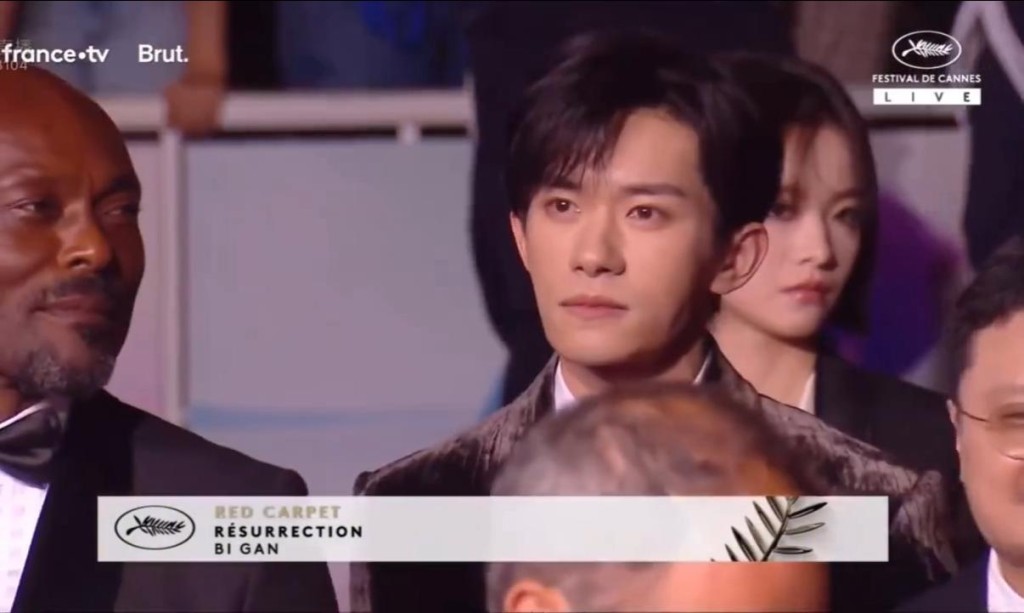 康城官方影片有不少易烊千璽的單頭畫面。 康城官方影片有不少易烊千璽的單頭畫面。