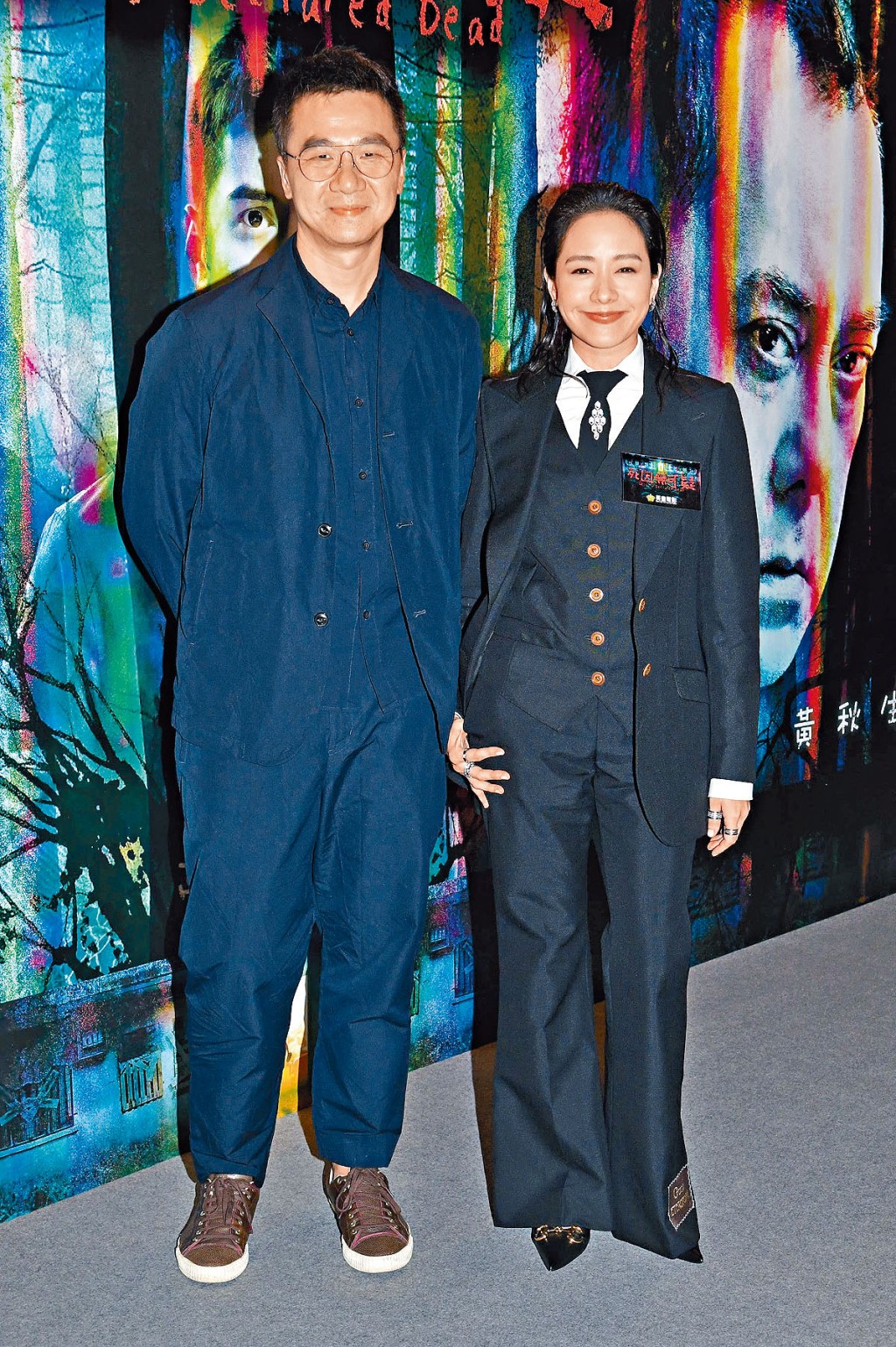 林嘉欣跟导演老公袁剑伟结束12年婚姻。