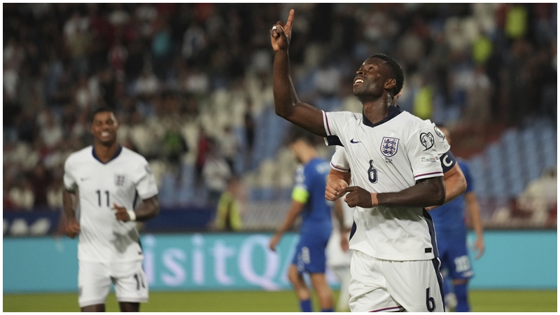 英格兰队内竞争激烈。AP