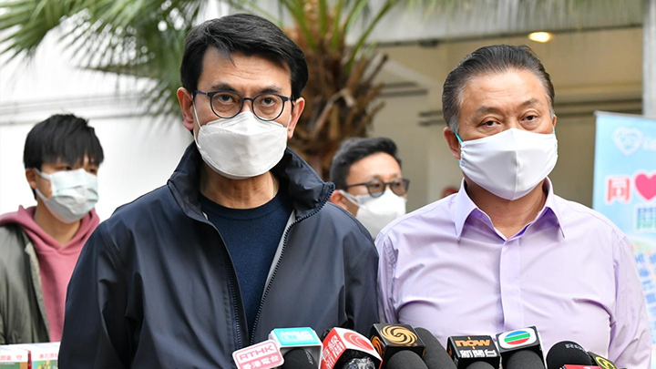 邱騰華表示,政府將會用70億作抗疫資金,包括選購防疫物質等採購工作。