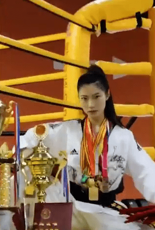 姜玉環曾經連續4年獲得過山東省跆拳道錦標賽冠軍。