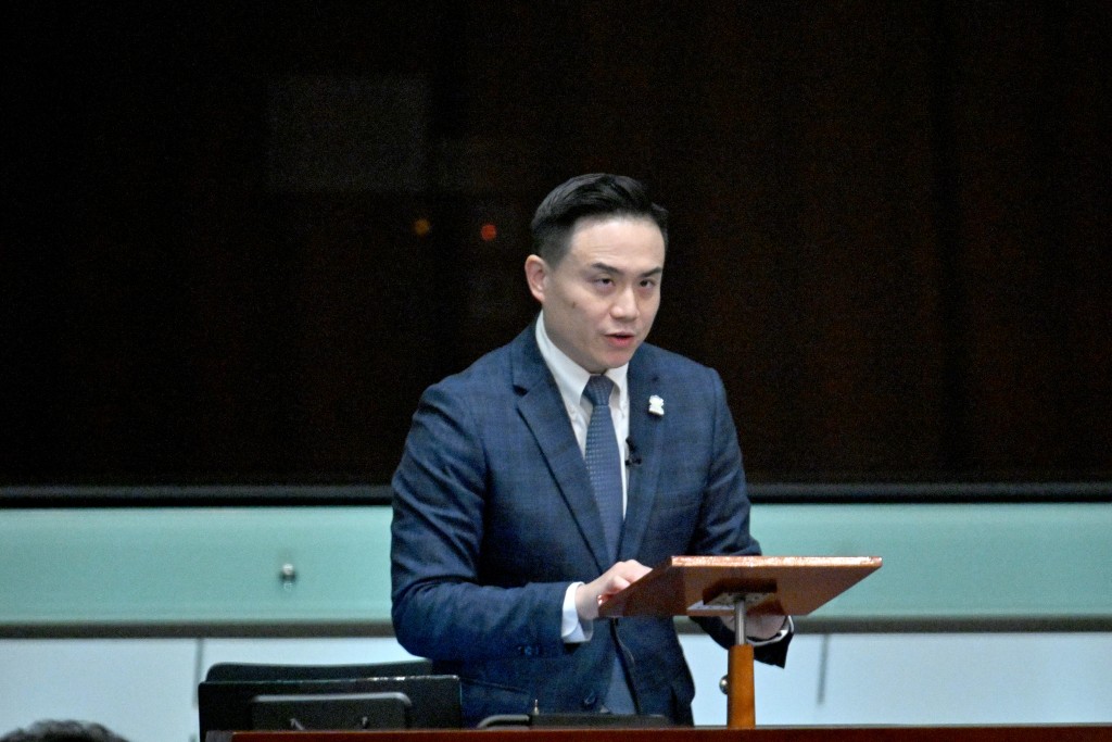 立法會議員莊豪鋒。資料圖片
