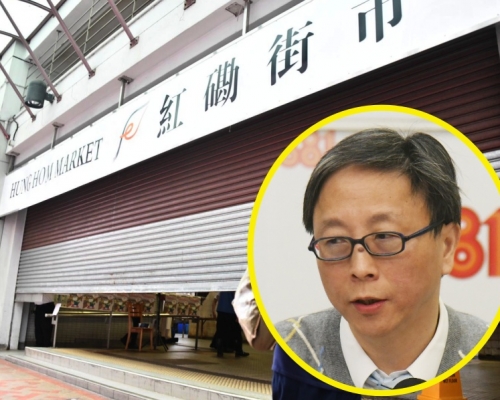 何栢良擔心街市爆發變成超級群組。資料圖片