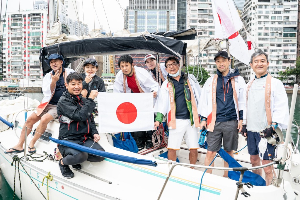 代表日本的「Water Rabbit號」勇奪HKPN組別冠軍。公關提供圖片