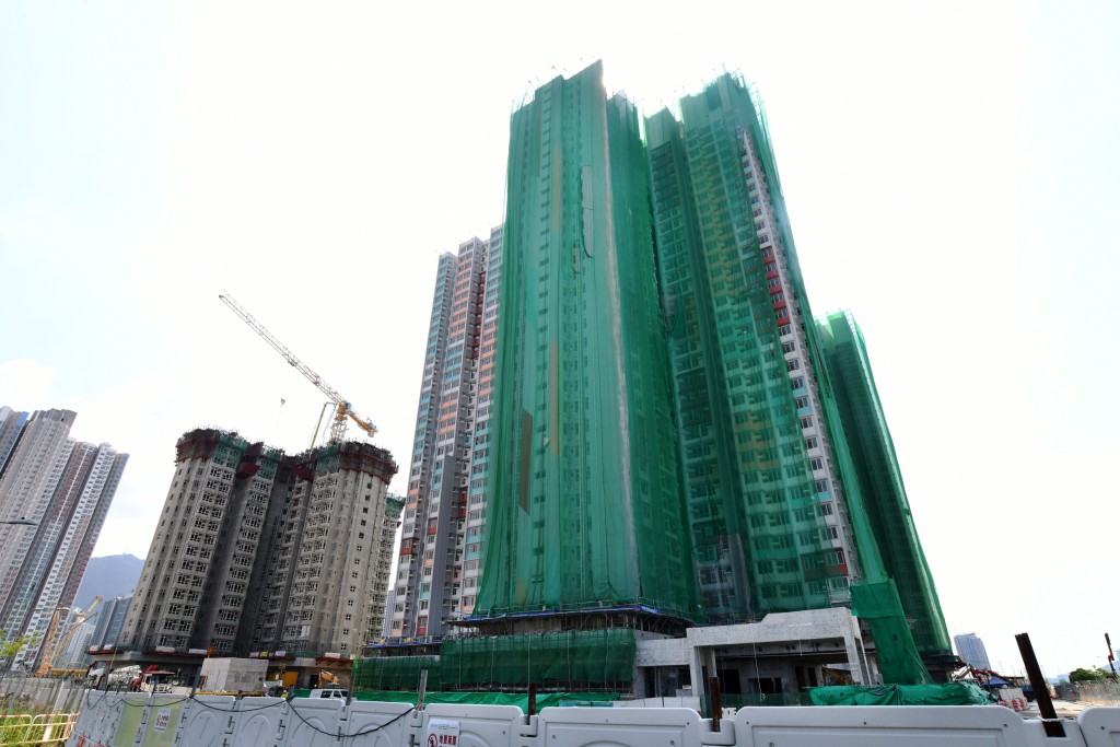 近日有報道指啟盈苑懷疑有業主違規拆除單位內牆身。資料圖片 近日有報道指啟盈苑懷疑有業主違規拆除單位內牆身。資料圖片