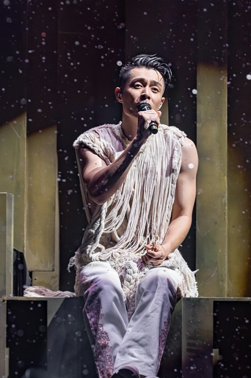 柏豪每次《奔赴》登场均令歌迷尖叫沸腾,展现麒麟臂的标志性歌衫。 柏豪每次《奔赴》登场均令歌迷尖叫沸腾,展现麒麟臂的标志性歌衫。