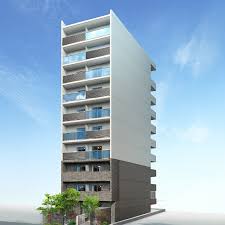 The Peak Osaka Bay Elite JY提供1房單位，戶戶均設有露台。