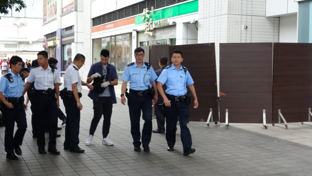 警方到場調查。