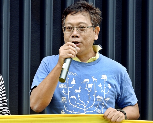 謝世傑表示，自己明日不會在原定集會或遊行路線一帶出現。資料圖片