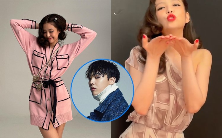 Jennie幫代言品牌影相時好風騷，係咪因為有GD嘅愛情滋潤呢？