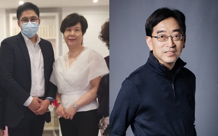 霍啟剛支持杜韋秀明主席送戲票，與高永文醫生齊鼓勵市民打疫苗。