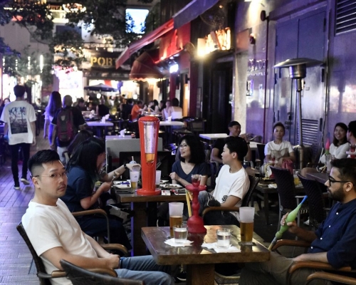 錢雋永相信酒吧生意將超越往年。資料圖片