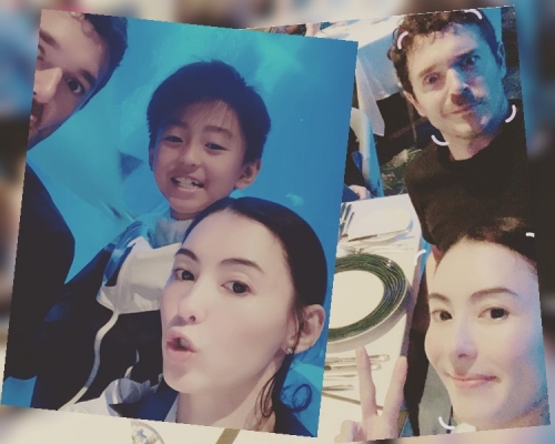 Leo再度現身栢芝的社交網。（ig圖片）