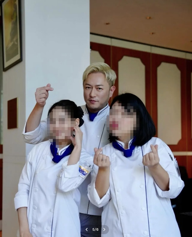 陳鍵鋒分享與同學的合照。 陳鍵鋒分享與同學的合照。