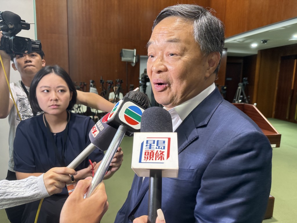 龍漢標稱不連任決定主要基於商會工作及個人身體狀況的考量。曹露尹攝 龍漢標稱不連任決定主要基於商會工作及個人身體狀況的考量。曹露尹攝