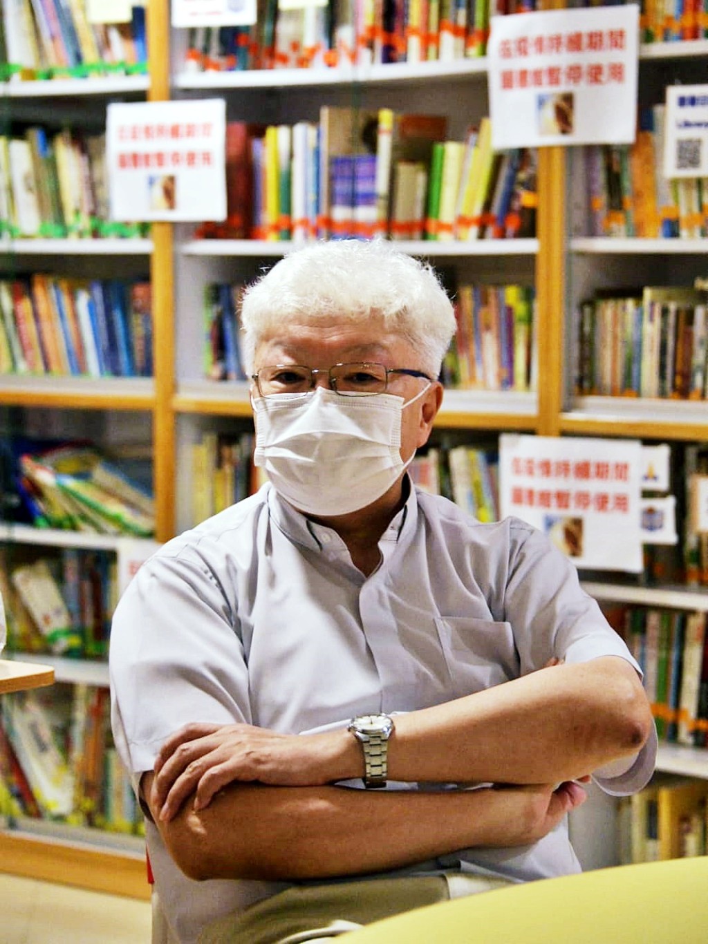 聖母聖衣堂表示,教會會提供樽裝水、書、檯給有需要人士