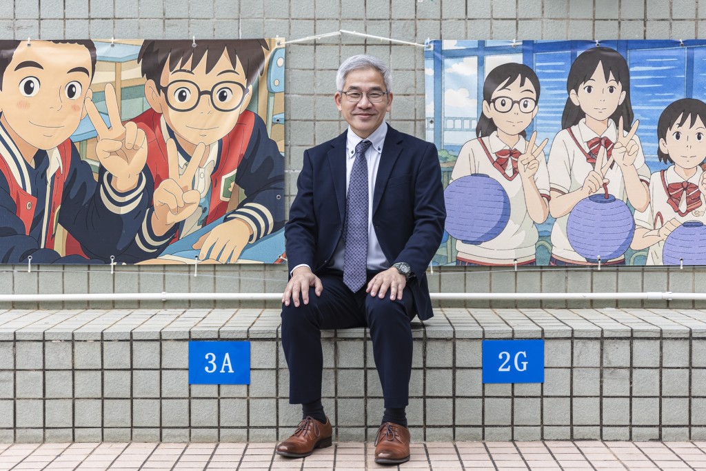 赖校长说教育工作者就是社会有何需要,就要和应。(图:霍楚晖) 赖校长说教育工作者就是社会有何需要,就要和应。(图:霍楚晖)