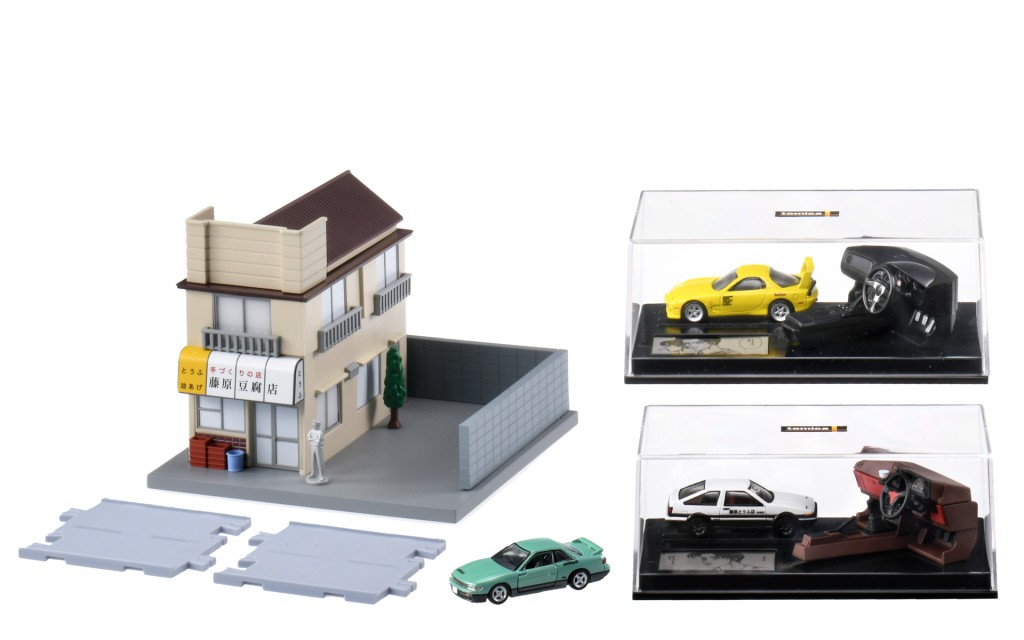 頭文字D》30周年｜Tomica特別套裝神還原藤原豆腐店AE86 Trueno連
