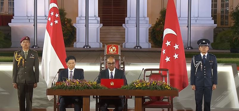 黄循财今晚宣誓任新加坡新总理。