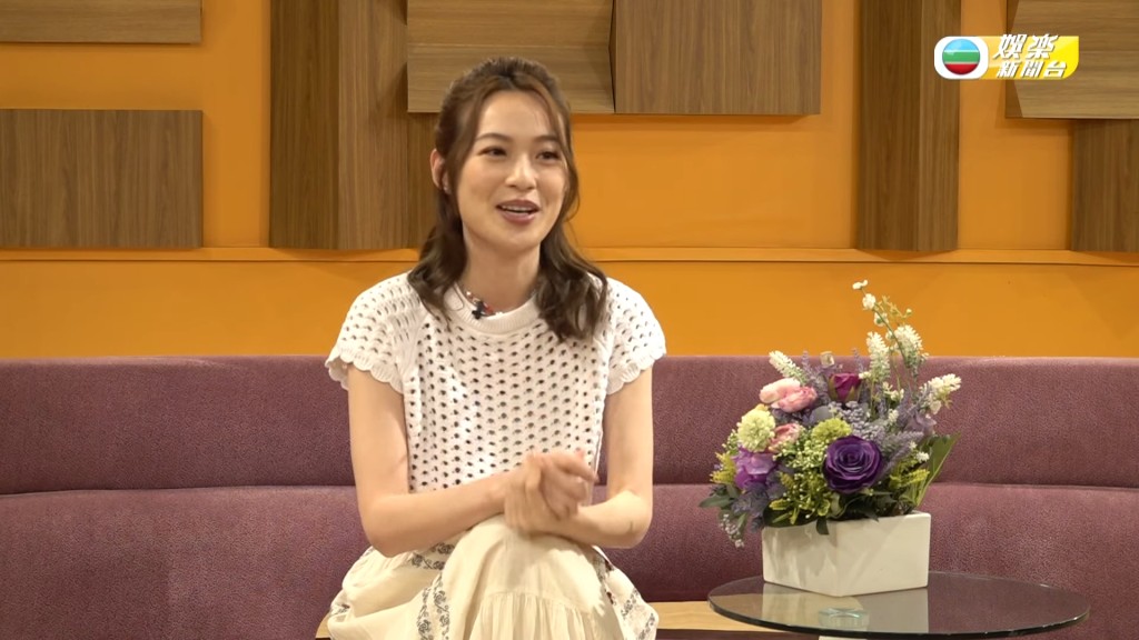 蔡潔接受《TVB娛樂新聞台》訪問時，大談拍攝險被姦一幕的難忘事。