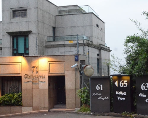 該對夫婦居於加列山道65號嘉麗園。資料圖片