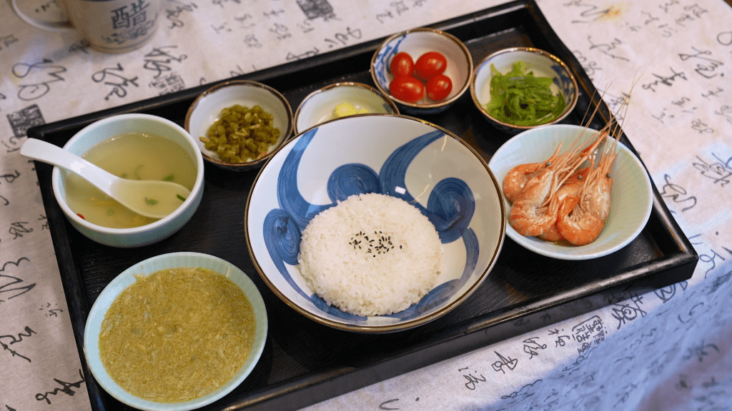 ¥128（138港元）蟹黄套餐