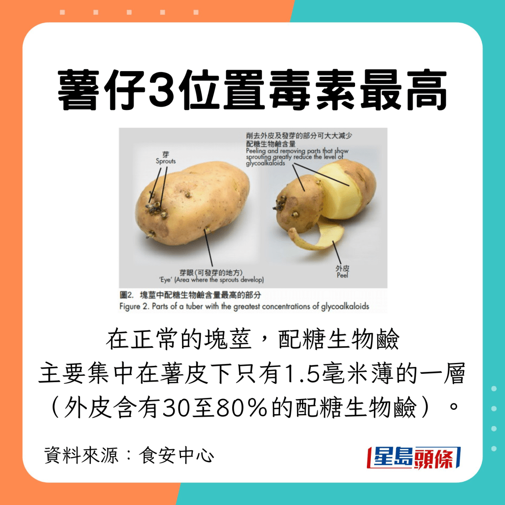 薯仔毒素｜薯仔重金属镉超标伤肝肾 7类蔬菜易受污染 专家教4招去除 | 星岛日报