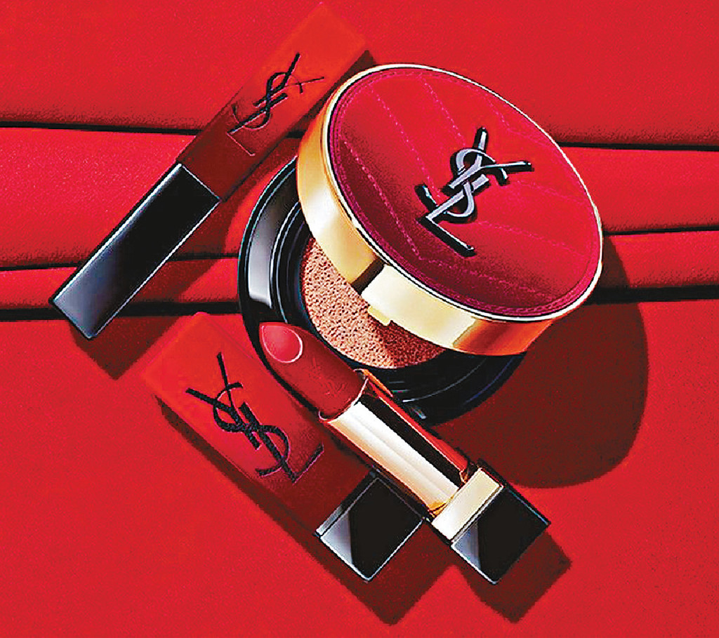YSL 氣墊粉底唇膏限定禮盒$930至$970