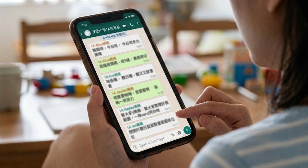 媽媽WhatsApp Group|各位爸媽可有遇過這5種類型媽媽谷家長?還是你是屬於這5種類型的爸媽?(AI生成示意圖) 媽媽WhatsApp Group|各位爸媽可有遇過這5種類型媽媽谷家長?還是你是屬於這5種類型的爸媽?(AI生成示意圖)