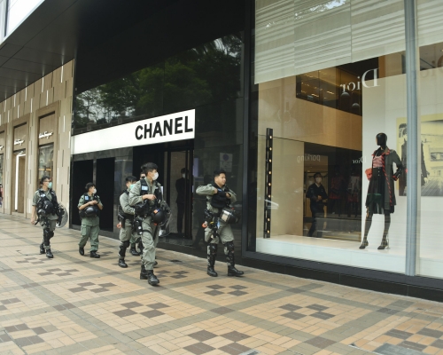 CHANEL稱受反修例運動和疫情影響,門市需縮減人手。 資料圖片