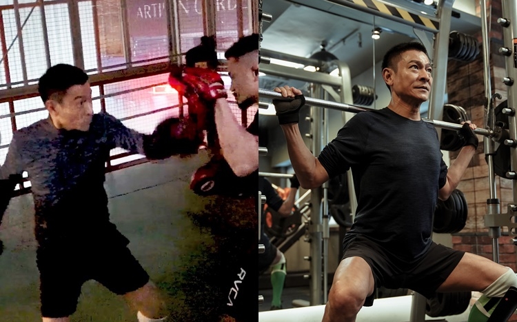現年59歲的華仔為《拆彈2》挑戰體能極限。