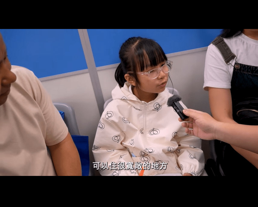 何永賢強調，申請者說起申請簡約公屋彩興項目時，無論大人、小朋友都充滿期待。何永賢FB擷圖
