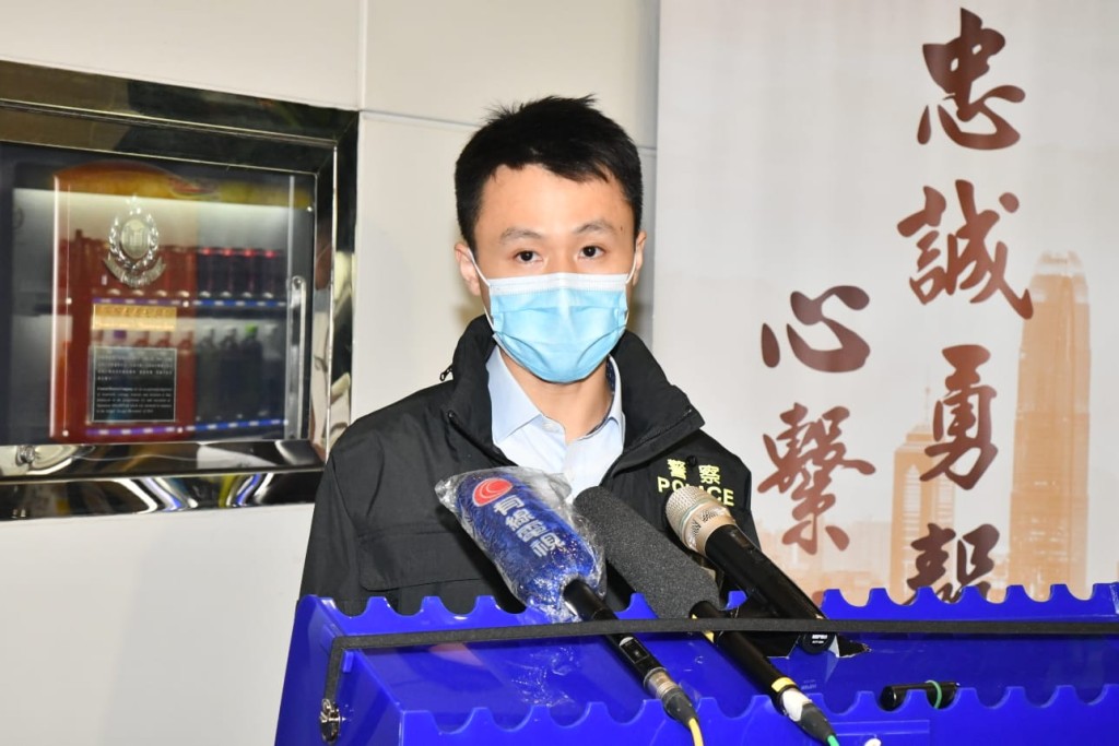 中區重案組第2隊督察袁嘉輝。