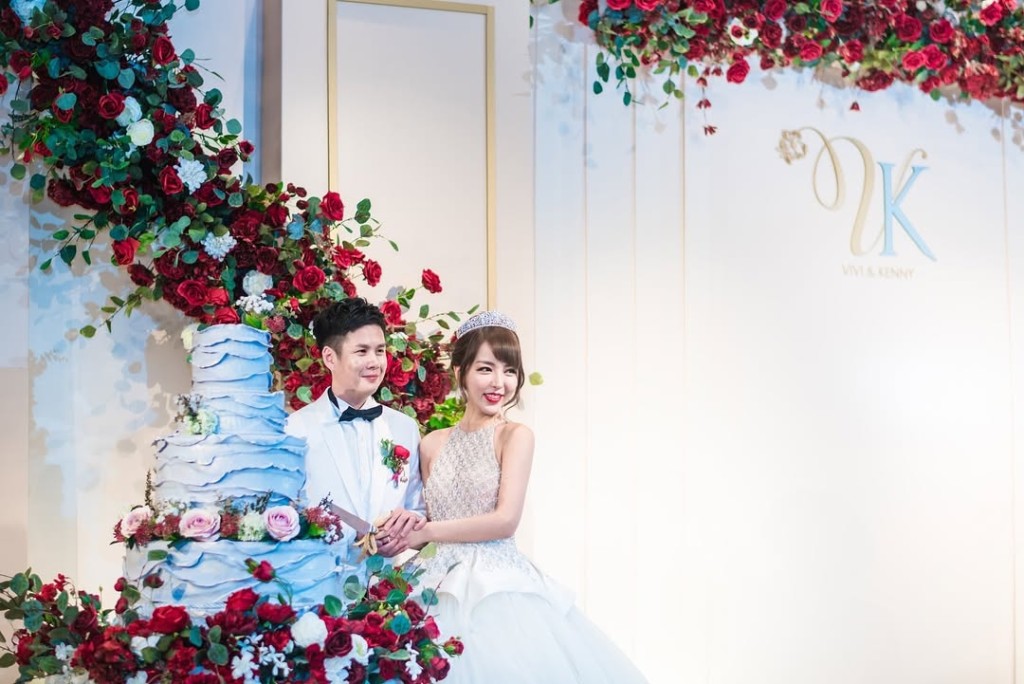 譚嘉儀2019年舉行婚禮。