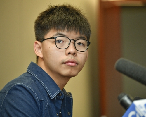黃之鋒擬戰九龍東。資料圖片