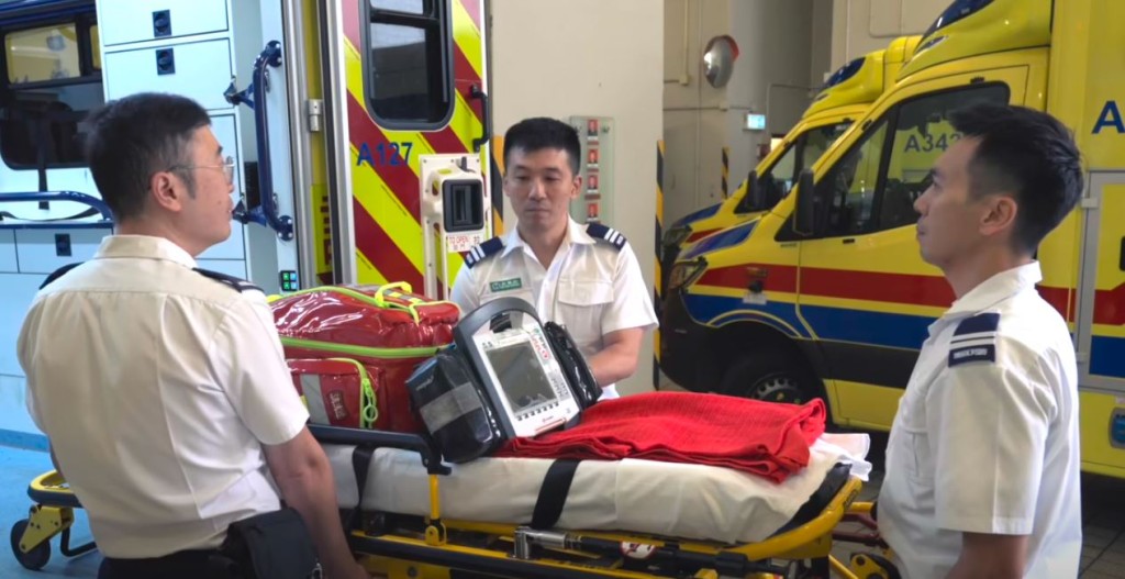 香港消防處影片截圖