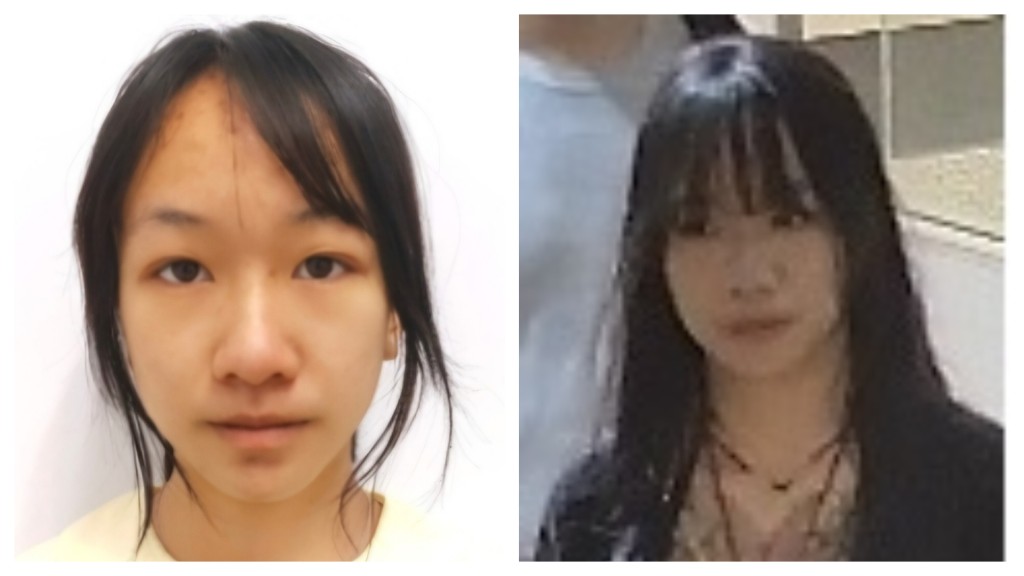 14岁少女解晓霖失踪。警方提供图片